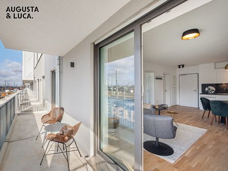 Wohlfühloase im Augusta & Luca: Praktische 3-Zimmer-Wohnung mit Balkon - Foto 3