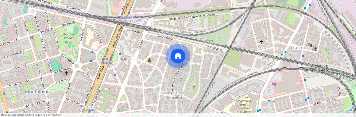 Via Orio Vergani 13, Milano