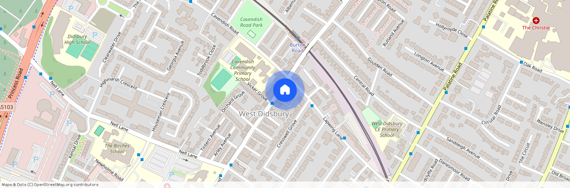 Central Road, West Didsbury, M20