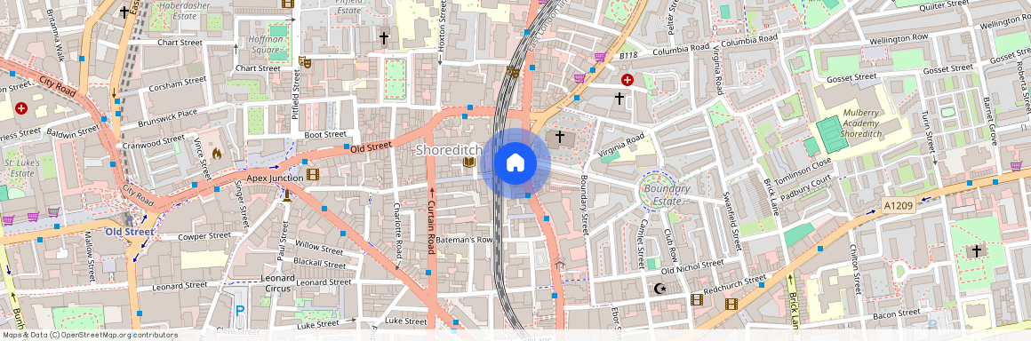 Shoreditch High Street, Shoreditch, London, E1 6JE