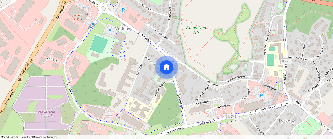 Lyckebyvägen 18 B, 371 62, Lyckeby, Sweden