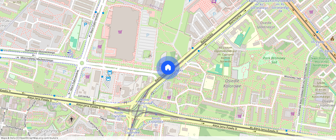 Kraków Czyżyny, Bieńczycka