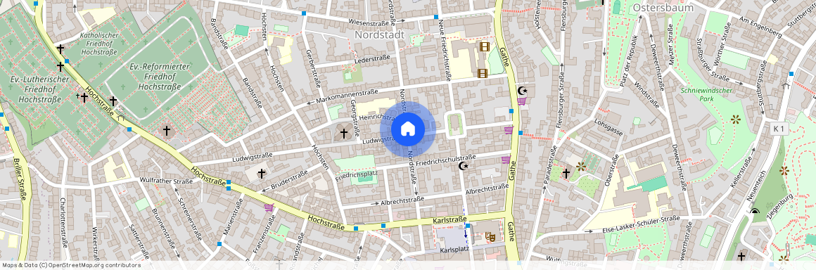 Wuppertal–Wuppertal-Elberfeld – W-Nordstadt