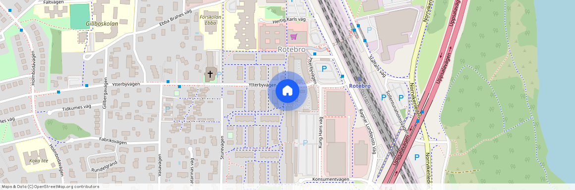 Kung Hans väg 93 a, Rotebro