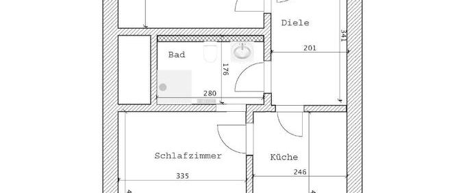 MG-Eicken, 2 Zi, Küche, Diele, Bad, Balkon, 62 qm, 1. OG - Photo 1