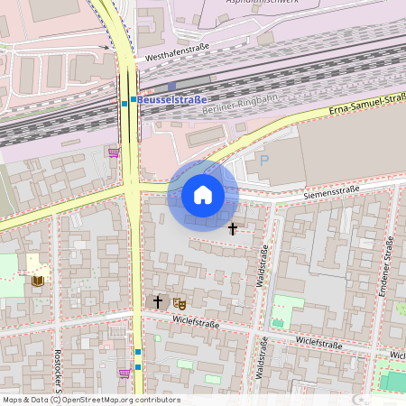 Siemensstraße 5, 10551 Berlin - Mitte