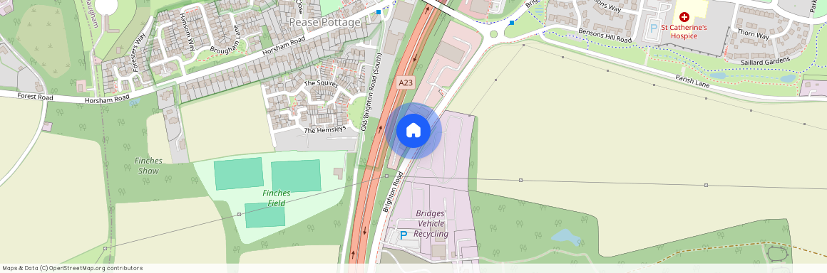 The Pavilions, Worth, Crawley, RH10