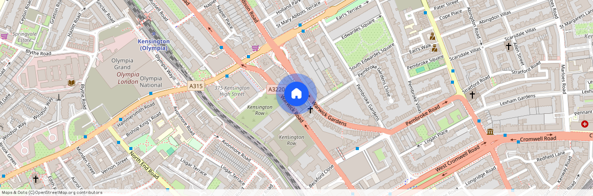 Warwick Gardens, London W14