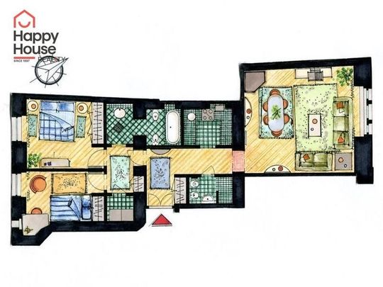 Apartment for rent, 3+1 - 2 bedrooms, 81m - Photo 1