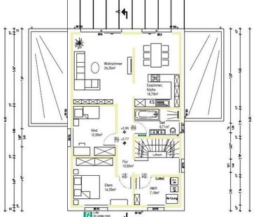 4-Zimmer Maisonette Neubauwohnung - Foto 3