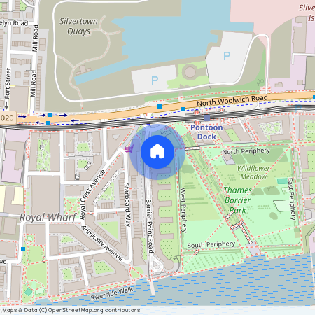 Barrier Point, Royal Docks, London, E16