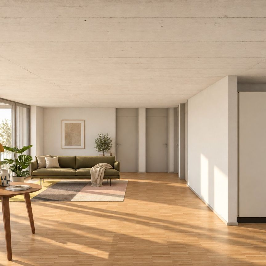 Charmante 3.5 bis 4.5-Zimmer-Wohnung mit Wintergarten und Balkon in Zürich-Oerlikon - Foto 1