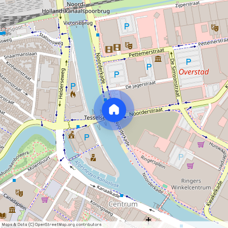 Overstad, 1823 CJ, Noorderkade, Alkmaar