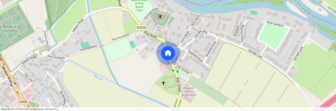 High Street, Bray, Maidenhead, Berkshire, SL6