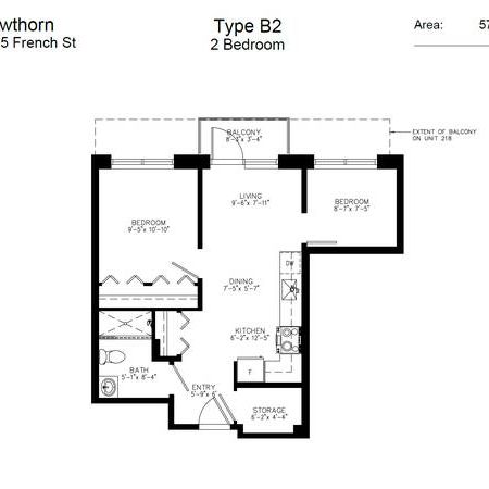 One Bedroom modern living at Brand New Hawthorn in Marpole - Photo 3