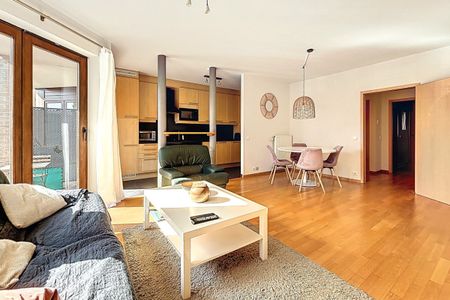 Appartement meublé 90m² 2 ch. terrasse 4m² garage 2 voitures, 2 caves - Foto 3