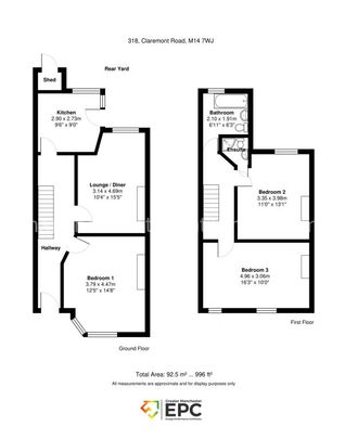 Claremont Road, Manchester, M14 7WJ - Photo 1