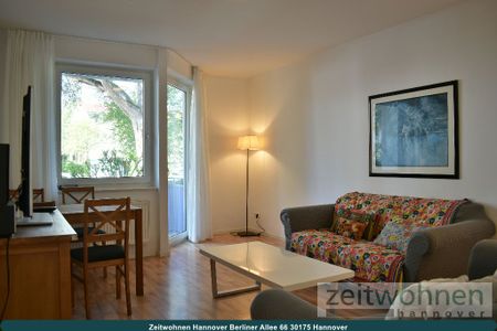 Ricklingen, voll möbliert, modern mit Balkon und Aussicht ins Grüne - Photo 3