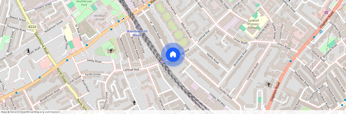 Larkhall Rise, London, SW4