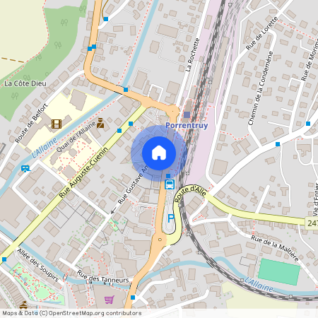 33, Rue du Jura, 2900 Porrentruy