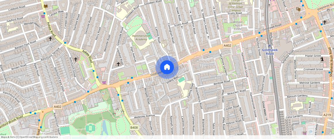 Flat 30, Melville Court, Goldhawk Road, London, W12 9NY