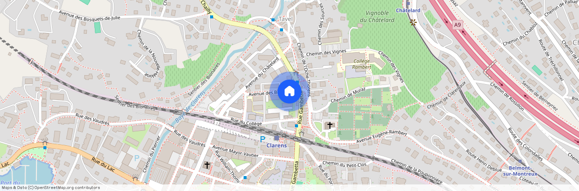 Avenue des Brayères 1 C, 1815 Clarens