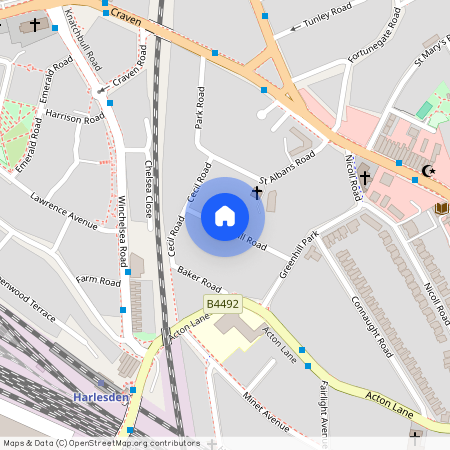 Greenhill Road, Harlesden, NW10 8UD, London