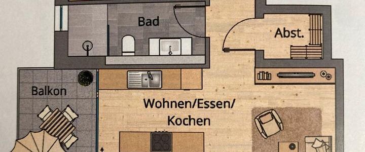 Creglingen 2 Zimmer - Wohnung - Foto 1