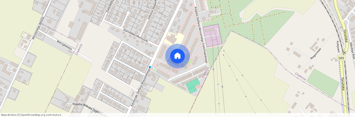 ul. ks. Stefana Wincentego Frelichowskiego, Chełmża, toruński, kujawsko-pomorskie