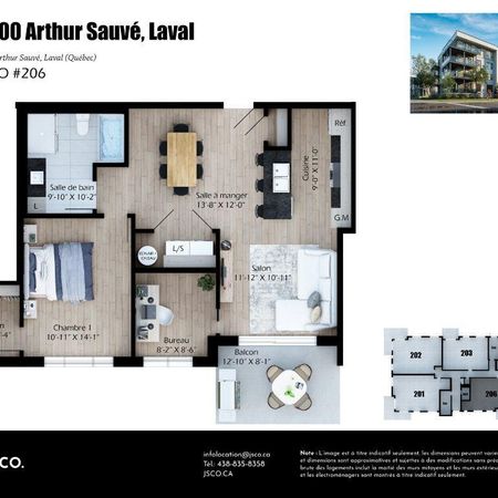 3½ à louer à Laval | STATIONNEMENT | INTERNET | ASCENSEUR | RANGEMENT | À partir du 1er mai 2026 - Photo 4