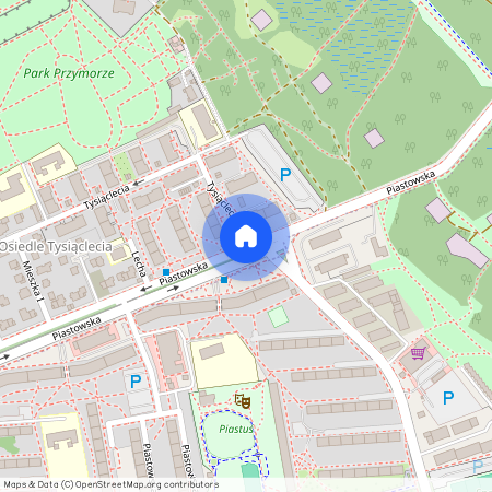 ul. Piastowska, Tysiąclecia, Gdańsk, pomorskie