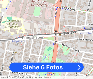 Großzügige 2,5 Zimmer-Wohnung in Augsburg-Kriegshaber - Foto 1