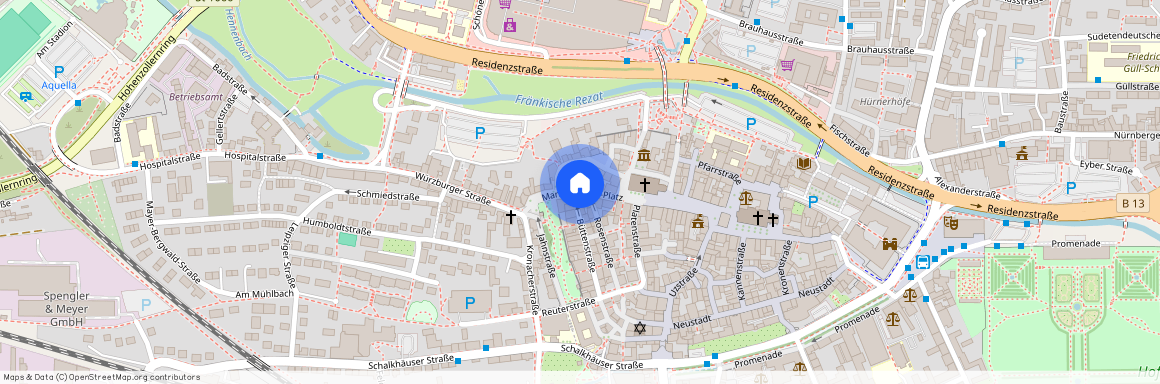 Martin-Luther-Platz, 91522, Martin-Luther-Platz    Ansbach