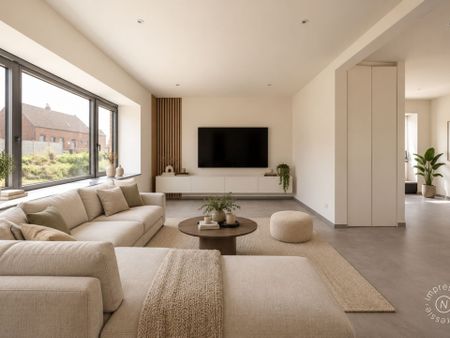 Nieuwe, energiezuinige woning met vrij uitzicht over de velden. - Photo 2