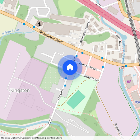 Wellington Street, Hyde, Greater Manchester, SK14