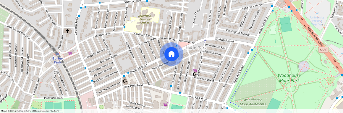 Hyde Park 77 Brudenell RoadFlat 3, LS6 1JD, Leeds