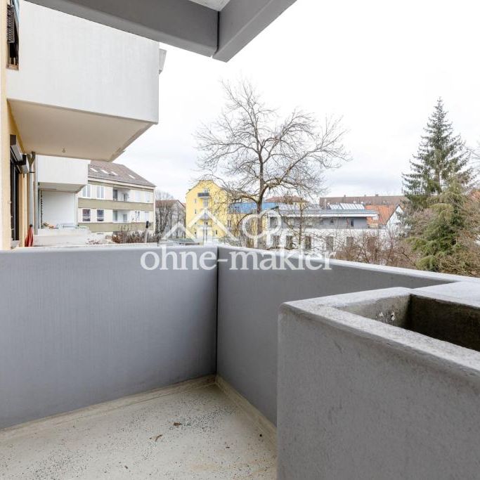Kersanierte helle 1-Zimmer Wohnung mit Balkon in München-Giesing - Photo 1