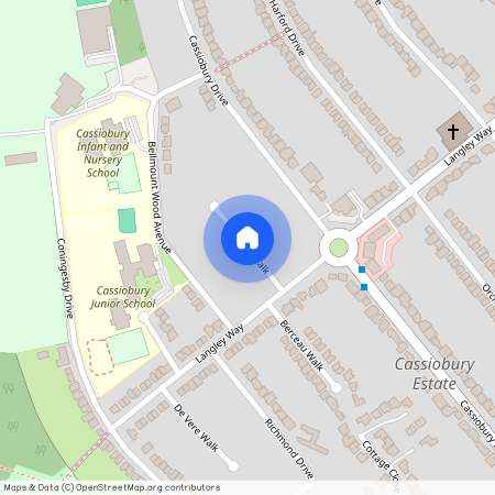 Trefusis Walk, Cassiobury, Watford, WD17
