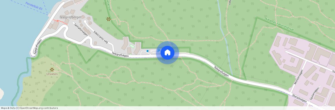 Telegrafvägen, Saltsjö-Boo