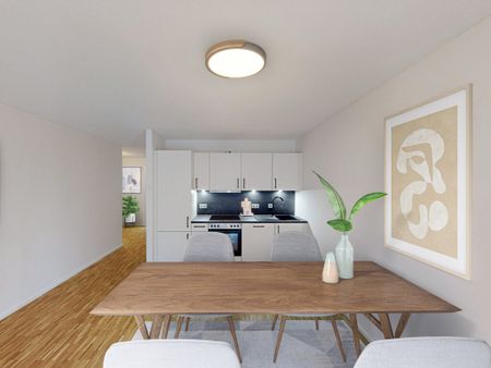 Einziehen und Wohlfühlen: 2-Zimmer-Wohnung mit EBK und Balkon - Photo 2