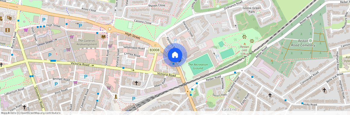 High Street, Aldershot, Hampshire, GU11