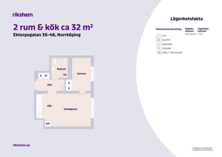 Ektorpsgatan 40, Norrköping - Foto 3