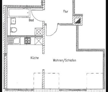 Helle 1,5 Zimmer-Wohnung am Ostplatz - Photo 1