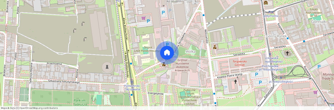 ul. inż. Stefana Skrzywana, Górniak, Górna, Łódź, łódzkie