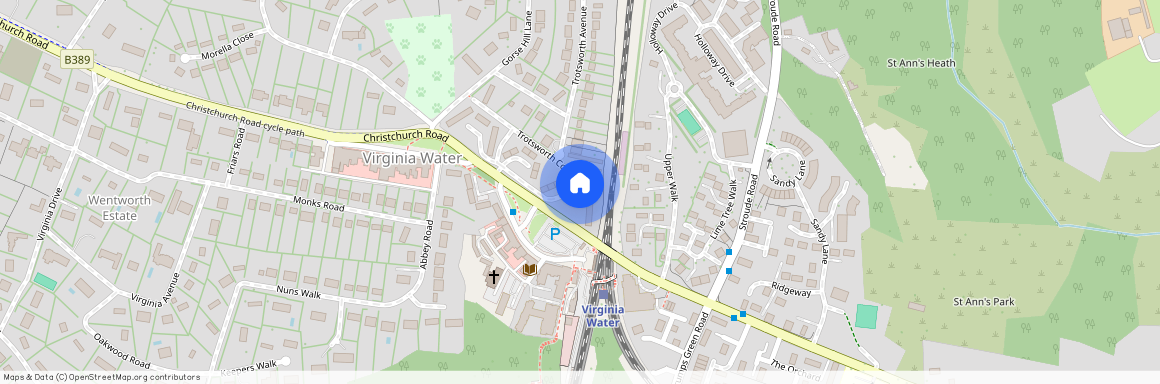 Christchurch Road, Virginia Water, GU25