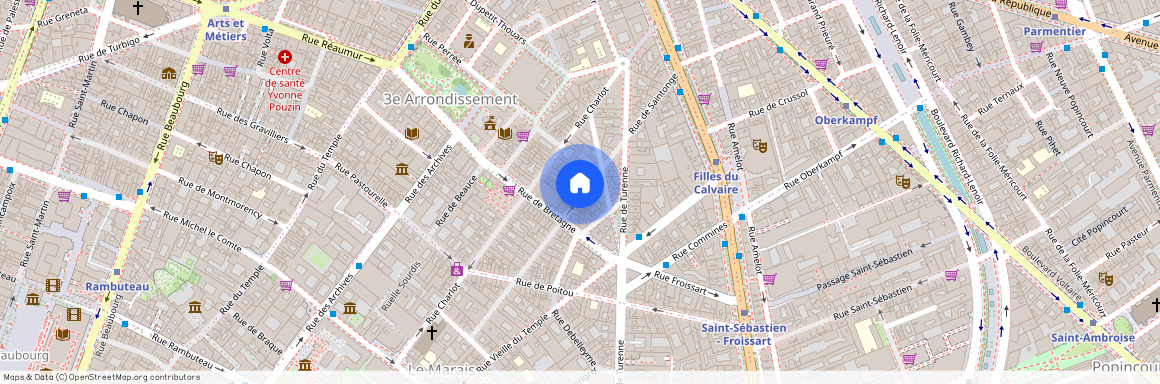 Saintonge 43, Rue de Saintonge, Paris