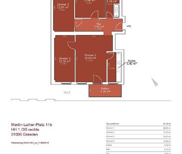 Großzügig Wohnen an der Lutherkirche! - Photo 4