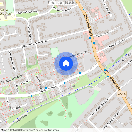 Stonebroom Walk, Shelton Lock DE24