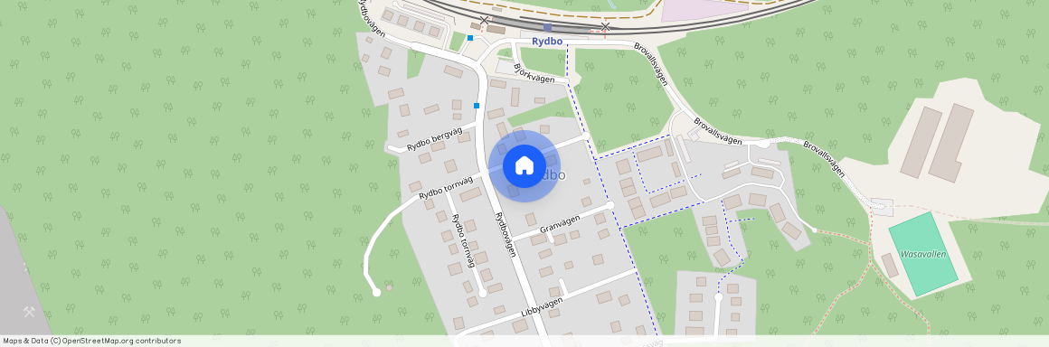 Rydbo Tornväg, Åkersberga