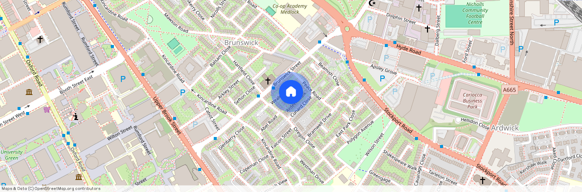 Ardeen Walk, Ardwick, Manchester, M13